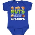 thumbnail image 3 of Inktastic Nuts About My Grandpa Peanut, Almond, Pistachio Boys or Girls Baby Bodysuit, 3 of 5