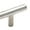 Sterling Nickel, variant on Amerock Bar Pulls 7-9/16 inch (192mm) Center-to-Center Polished Nickel Cabinet Pull