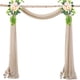 thumbnail image 1 of XmhyTop-A Cortina de 75 x 300 cm con diseño de arco para bodas, ideal para decoración de ceremonias, fiestas y recepciones, C21, 1 of 5