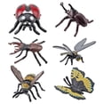 thumbnail image 1 of Simulation Butterfly Model Set 6 Pieces Educational Science Toy For Kids Insect Collection Lifelike Detail Plastic Material Science Learning Tool, 1 of 9