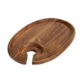 thumbnail image 2 of Plato Ligero De Madera Para Servir Aperitivos, Para Restaurante, Hogar, Cocina, Bar, 2 of 9