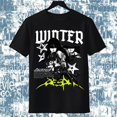 thumbnail image 2 of Retro Aespas Winter Lemonade Graphic T-Shirt, Vintage Music Theme Casual Tee, 2 of 7