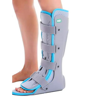 Tairibousy Inflatable Walker Boot Air Cam Walker Fracture Boot Medical  Short Walking Boot Walker Brace Breathable Orthopaedic Boot for Foot Injury  Ankle Sprain (Large) - Yahoo Shopping