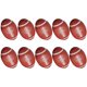 thumbnail image 2 of KAKOWELY 100 cuentas acrílicas de fútbol para collares y pulseras, cuentas deportivas DIY., 2 of 5