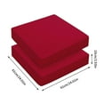 thumbnail image 2 of ReTeiv Cross-border Special Supply Of Polyester Square Sponge Cushions For Outdoor Water-repellent High-density Sofa Sponge For All Seasons, 2 of 2