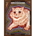 thumbnail image 3 of Kaleidoscope Cats III, Animals Framed Art Print Wall Art by Louis Wain, 3 of 6