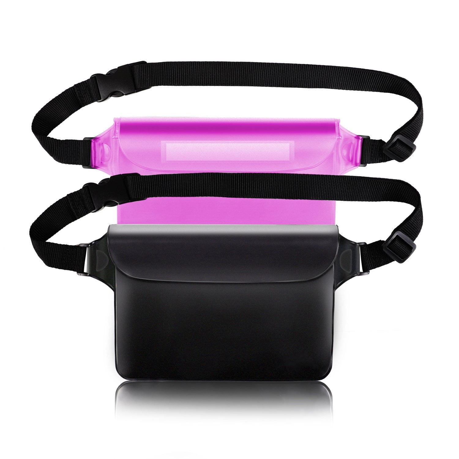 Waterproof Pouch Underwater Swimming Phone Pocket Dry Bag Fanny Pack Waist Strap 