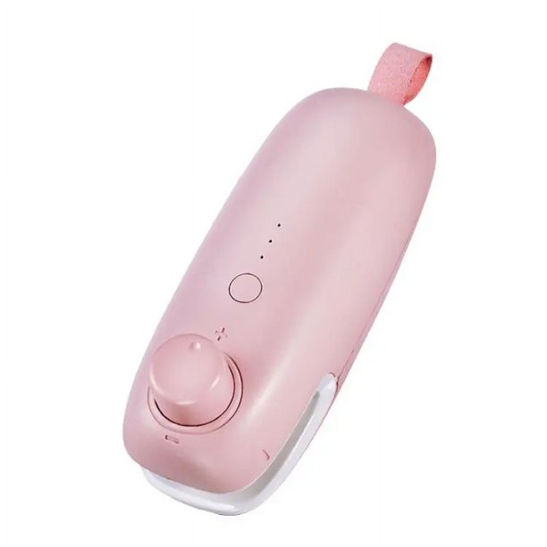 Mini sellador de bolsas, Máquina selladora de plástico, Máquina selladora por calor, Sellador de bolsas frescas, Sellador de bolsas de plástico 2 en 1, Máquina selladora portátil