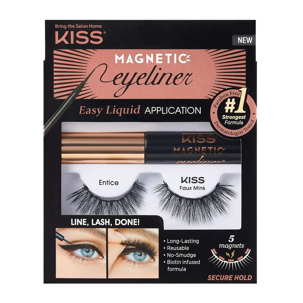 KISS Eyeliner Starter Kit, liner & lash set
