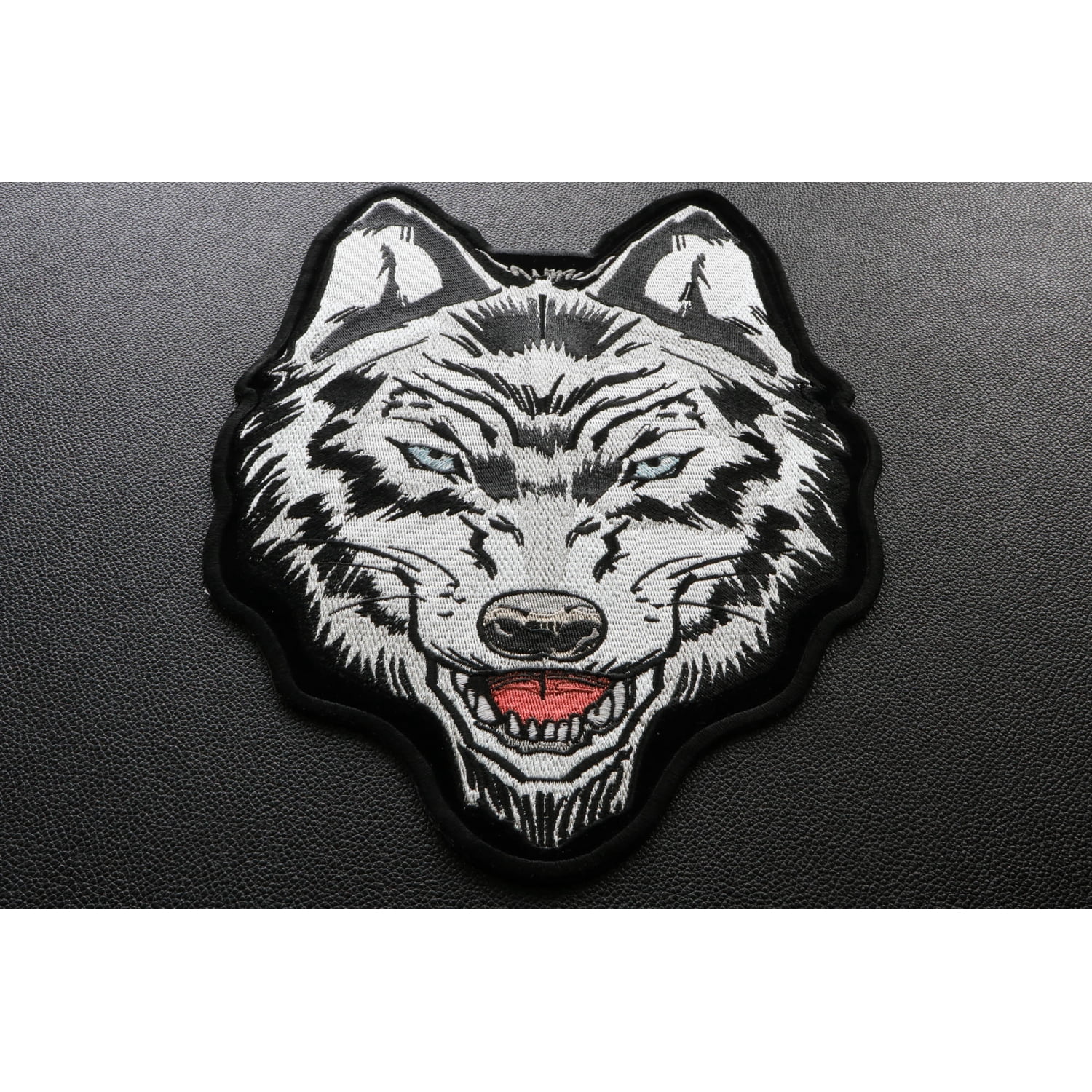 Wolf Patch, Large Back Patches for Jackets and Vests