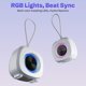 thumbnail image 3 of Bocina Bluetooth Inalámbrica PEICHENG IPX5 Resistente al Agua con RGB, 3 of 7