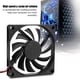 thumbnail image 3 of Black 2 Pin Low Noise CPU Cooling Fan, CPU Cooler, For PC Computer, 3 of 8