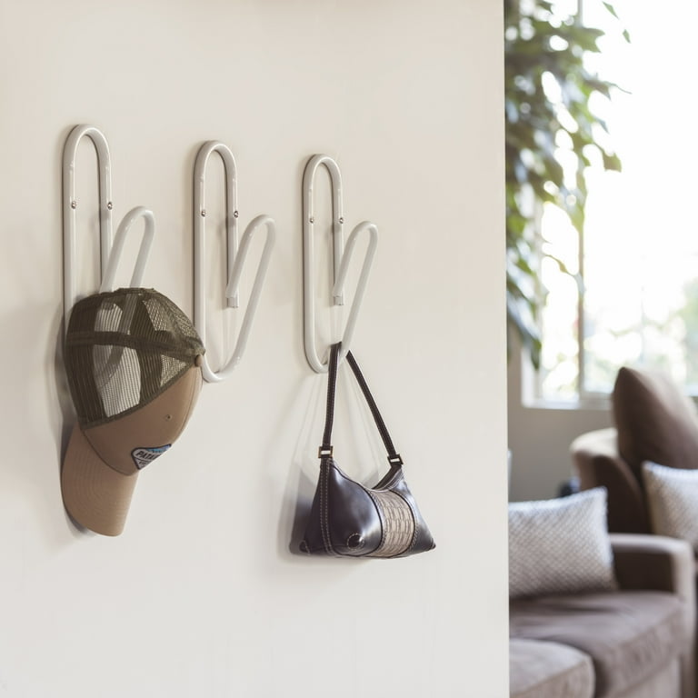 Danya B White Paper Clip Coat Hangers (Set of 3)