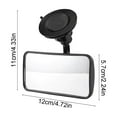 thumbnail image 3 of CxhicLuv Car Baby Mirror, Auto Infant View Mirror, 360° Rotating HD Suction Cup, Car Safety Accessories Kit, Rear Seat Baby Monitoring for Parents, Families with Babies, 3 of 6