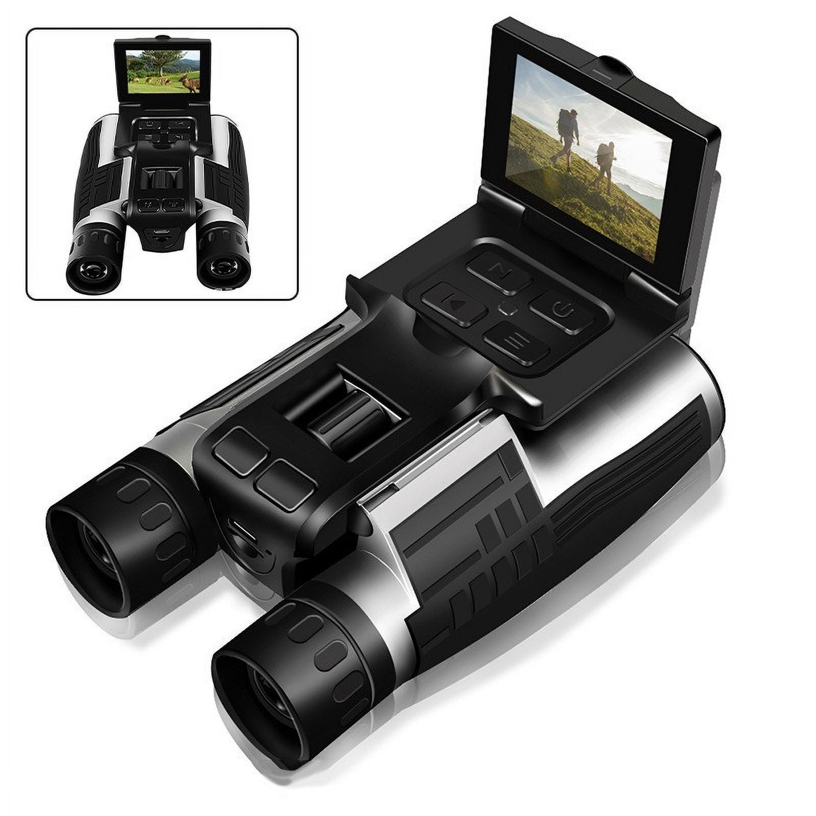 High Power Digital Binoculars with Camera, 5MP 1080P Video Recorder,