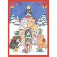 thumbnail image 1 of Cartes de Vacances pour Chat en Boîte, 1 of 1