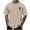 Z97-Khaki, variant on Cotton T Shirts for Men 4xlt Casual Loose Fit Round Neck Streetwear Tees Clothes Short Sleeve Summer Tees Casual Plain Shirts