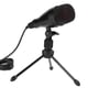 thumbnail image 2 of Micrófono de escritorio USB Universal Mini estudio micrófono de voz soporte micrófono para PC portátil, 2 of 8