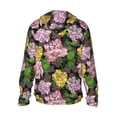 thumbnail image 2 of Picia Colorful Roses Women's Men's UPF 50+ Sun Protection Hoodie Shirt Long Sleeve SPF Fishing Outdoor UV Hiking Lightweight Shirts-Small, 2 of 9
