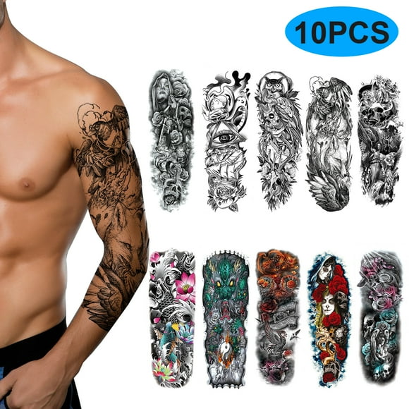 Full Hand Tattoo Stickers Full Hand Tattoo Stickers