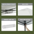 thumbnail image 6 of Ozark Trail 12' x 12' Instant Straight Leg Canopy for Camping - Gray, 6 of 14