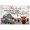 Unframe-style, variant on Highland Cow Wall Art Rustic Farmhouse Vintage Truck This Is Us Home Decor