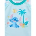 thumbnail image 2 of Character Toddler Girl Long-Sleeve Rash Guard and Swim Short Set, 2-Piece, Sizes 12M-5T, 2 of 3