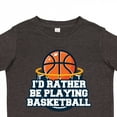 thumbnail image 4 of Inktastic I'd Rather Be Playing Basketball Boys or Girls Toddler T-Shirt, 4 of 5