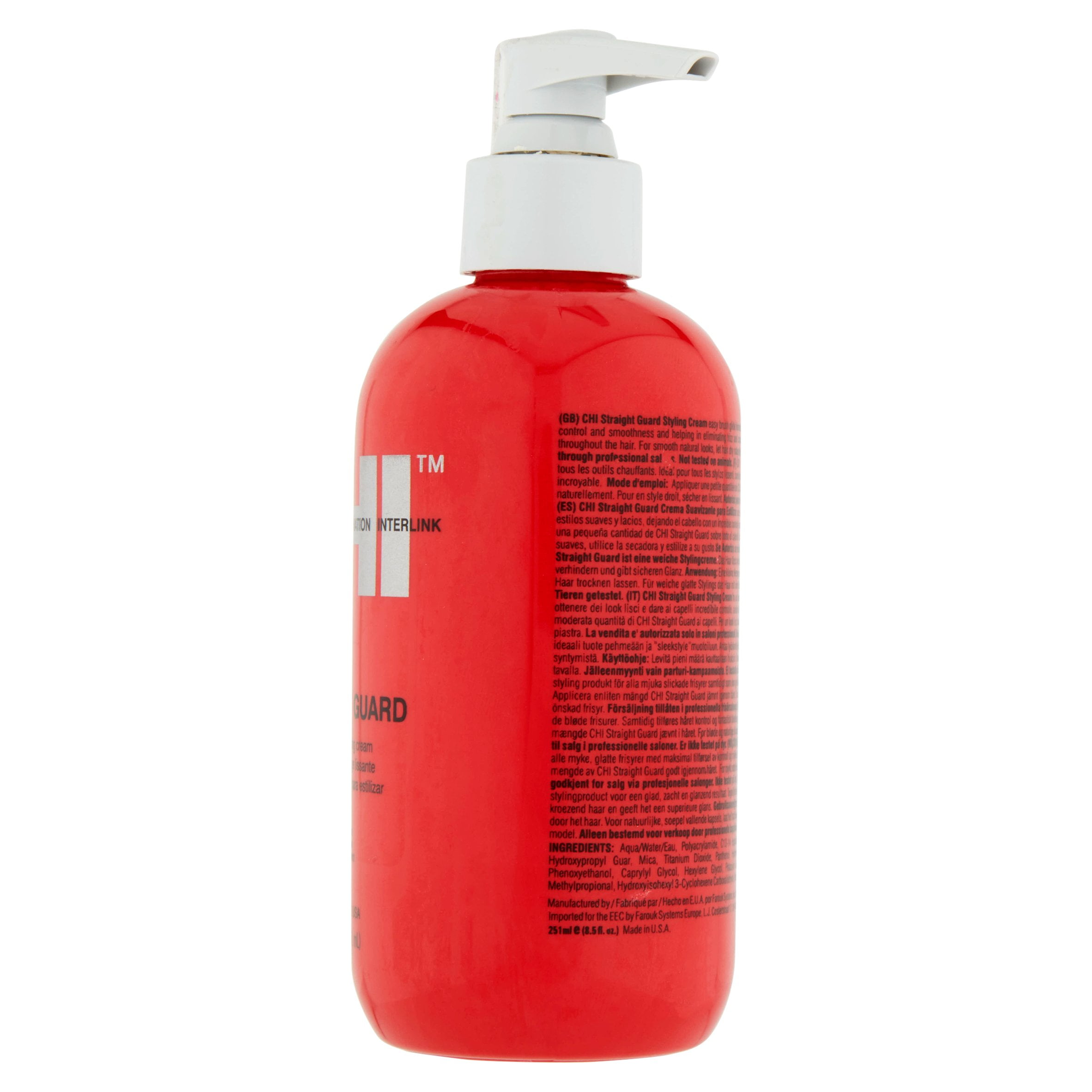 Straight guard smoothing styling clearance cream