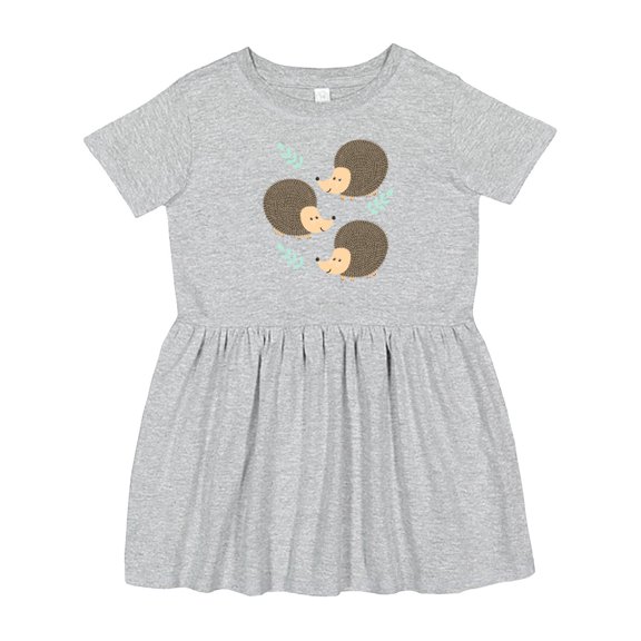 Inktastic Hedgehog for Girls Girls Toddler Dress