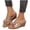 Gold, variant on Womens Round Toe Platform Wedge Sandals Glitter Embellished Plus Size Height Boost Summer Slippers Casual
