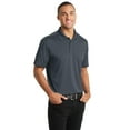 thumbnail image 4 of Port Authority Diamond Jacquard Polo-3XL (Graphite), 4 of 6