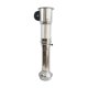 thumbnail image 1 of Tubo de de humo para barbacoa, práctico respiradero telescópico de humo para barbacoa de acero inoxidable para tienda de carne asada Sin capucha, 1 of 8