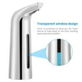 thumbnail image 3 of Automatic Soap Dispenser Touchless Refill Soaps Pump 400ml Battery Operated Waterproof Sensor Liquid Dispensers Bathroom Hotel Silver, 3 of 9