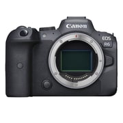Canon EOS R6 Mirrorless Digital Camera Body Bundle + 128GB Memory + Case + Tripod 18pc Bundle (International Version)