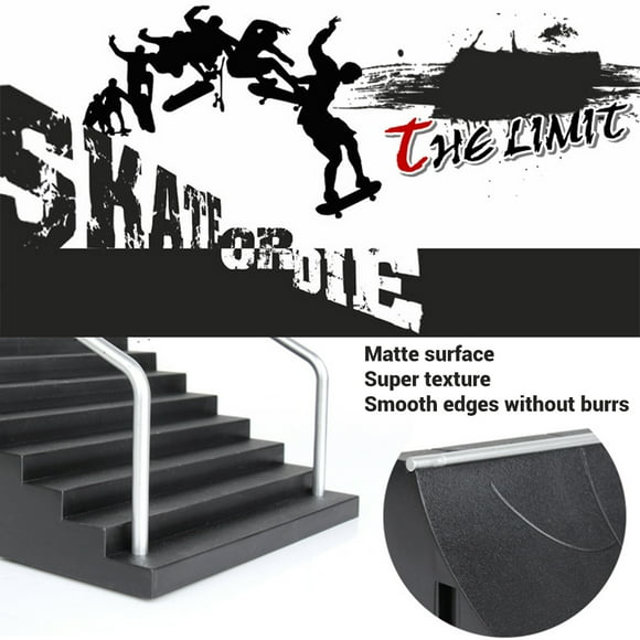 Skate Park Fingerboard Skate Park Fingerboard With Ramp Parts Track Kids Toys Kids Mini Skateboard Toys