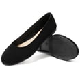 thumbnail image 2 of Women's Wide Width Ballet Flats - Casual Comfortable Round Toe Plus Size Flat Shoes, 2 of 7