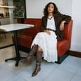 thumbnail image 2 of Botas DREAM PAIRS BLVD Altas Marrones Talle 6.5, 2 of 6
