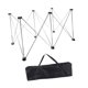 thumbnail image 5 of Mesa de acero inoxidable patas de trabajo Banco de trabajo plegable 600 kg de soporte de soporte de soporte de soporte de carga para el patio de, 5 of 8