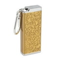 thumbnail image 3 of Étui, Étui en Aluminium pour 8 Pcs Format Très Grand Boîte Portable Support de Poche Motif Sculpture Rétro Mini Boîte, 3 of 8