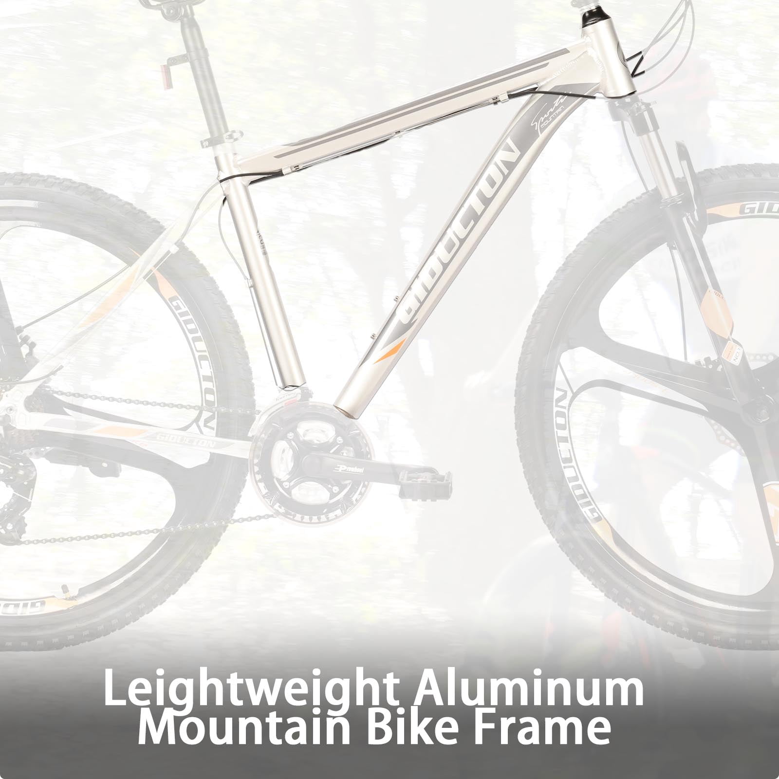 Mountain Bike,Aluminum Mens Bikes 21 Speed Bicycle 29" Wheels for Adult Womens