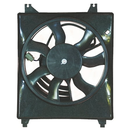 Agility Auto Parts 6023120 A/C Condenser Fan Assembly for Hyundai Kia Specific Models Fits select: 2006-2012 KIA SEDONA 2007-2008 HYUNDAI ENTOURAGE