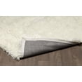 thumbnail image 3 of 5' x 7' Snow White Pearl Solid Shag Rug, 3 of 4
