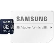 Samsung Pro Ultimate + Adapter microSDXC 512GB, Navy Blue