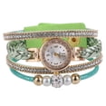thumbnail image 3 of Retro Multilayer Beads Braided Bracelet Women Arabic Number Quartz Wrist Watch, 3 of 8