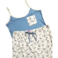 thumbnail image 3 of Andree Joan Womens Pajama Set - 2 Piece Short Sleeve Pajama Top and Pajama Pants for Women, 3 of 7