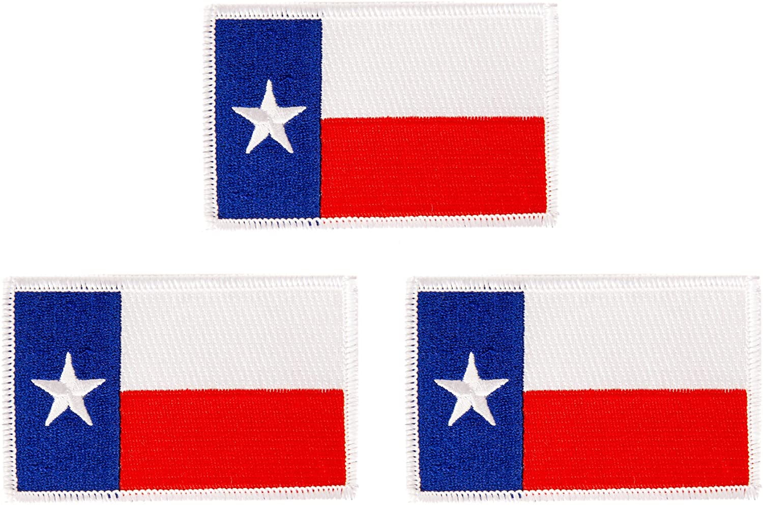 NEW Chile Flag Cut Out Lettering 5" x 2" Iron On Patch Badge Ready Glue Flag 