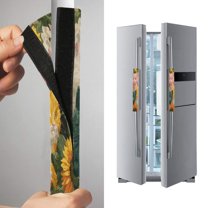 2 Pack Universal Adjustable Appliance Handle Covers for Fridge Oven Dishwasher Kitchen Decor Various Colors Cat