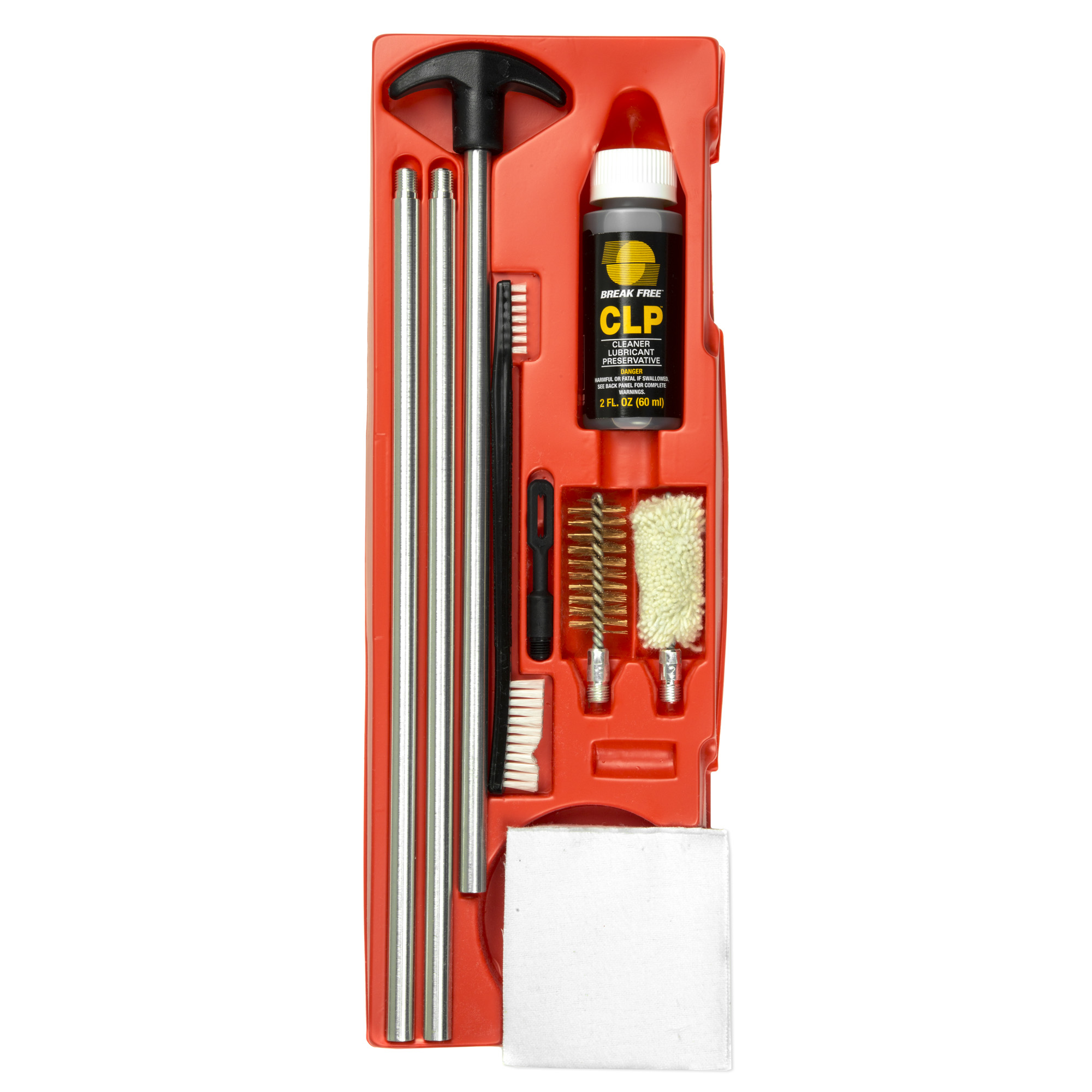 KLEENBORE SHOTGUN CLEANING KITS W/ALUMINUM RODS CLEANING KIT 12 GA
