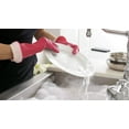 thumbnail image 5 of Casabella Waterblock Premium Latex Gloves With Tapered Fit & Double Cuff - Small - Pink, 5 of 10
